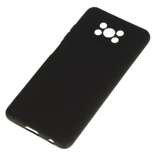 Чехол (клип-кейс) DF poOriginal-02, для Xiaomi Poco X3/X3 Pro, черный [df pooriginal-02 (black)]