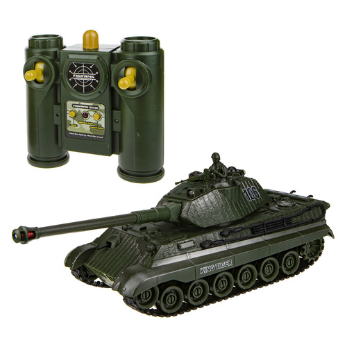 Танк радиоуправляемый 1Toy Взвод, зеленый [т17685]