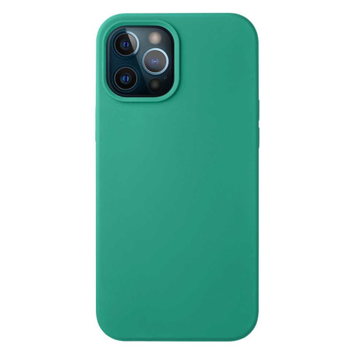 Чехол (клип-кейс) Deppa Liquid Silicone, для Apple iPhone 12 Pro Max, зеленый [87721]