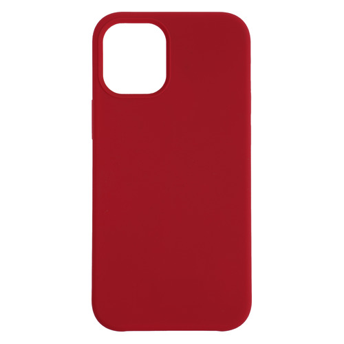 Чехол (клип-кейс) Deppa Liquid Silicone, для Apple iPhone 12 mini, красный [87786]