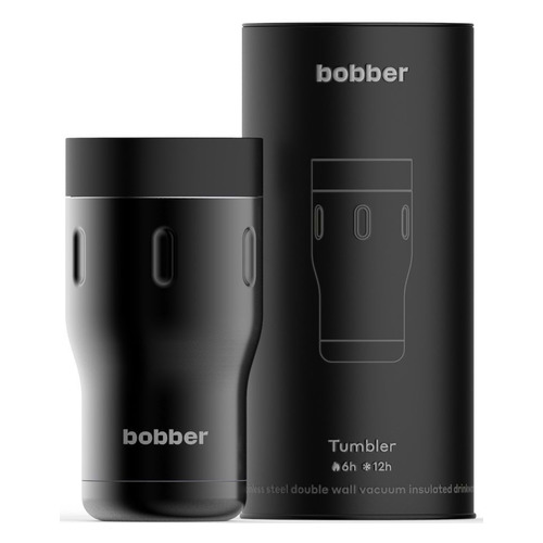 Термокружка BOBBER Tumbler-350, 0.35л, черный [tumbler-350/bla]