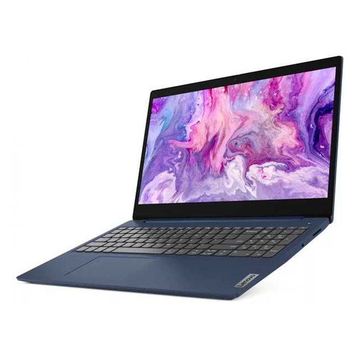 Ноутбук Lenovo IdeaPad 3 15ARE05, 15.6", IPS, AMD Ryzen 5 4500U 2.3ГГц, 8ГБ, 256ГБ SSD, AMD Radeon , noOS, 81W40070RK, синий