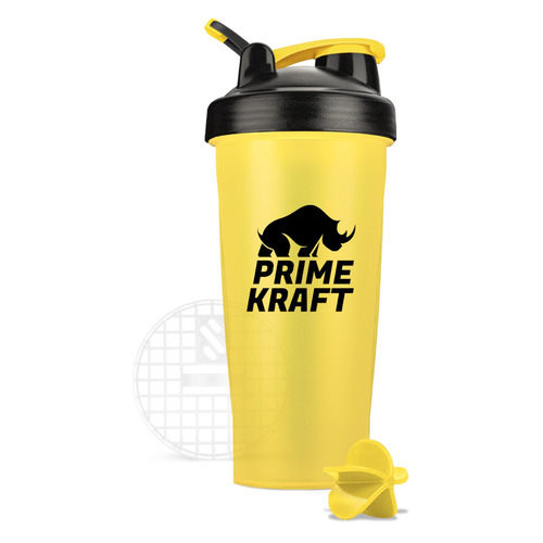 Шейкер Prime Kraft С03 (ЯБ031798) 0.6л желтый/черный пластик