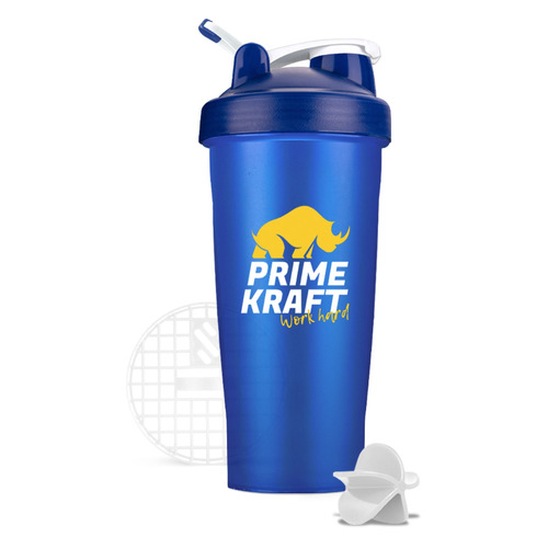 Шейкер Prime Kraft С03 (ЯБ034276) 0.6л синий пластик