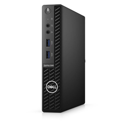 Компьютер DELL Optiplex 3080, Intel Core i5 10500T, DDR4 8ГБ, 256ГБ(SSD), Intel UHD Graphics 630, Linux, черный [3080-6667]