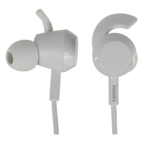 Гарнитура Philips TAE4205WT/00, Bluetooth, вкладыши, белый