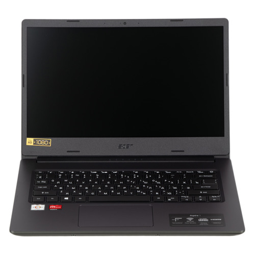 Ноутбук Acer Aspire 1 A114-21-R0DM, 14", AMD Athlon Silver 3050U 2.3ГГц, 4ГБ, 128ГБ eMMC, AMD Radeon , noOS, NX.A7QER.004, черный