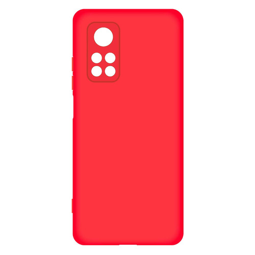 Чехол (клип-кейс) BORASCO Microfiber Case, для Xiaomi Mi 10T/10T Pro, красный [39360]