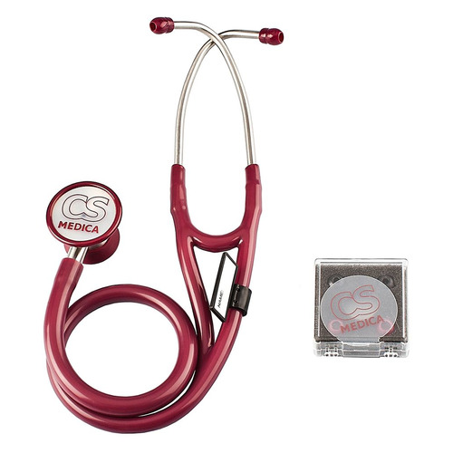 Стетофонендоскоп CS MEDICA CS-422 Premium, бордовый