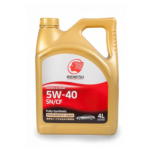 Моторное масло IDEMITSU Fully-Synthetic 5W-40 4л. синтетическое [30015046746]