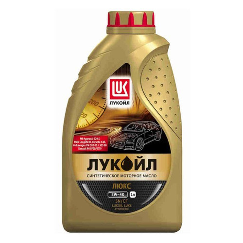Моторное масло LUKOIL Люкс 5W-40 1л. синтетическое [207464]