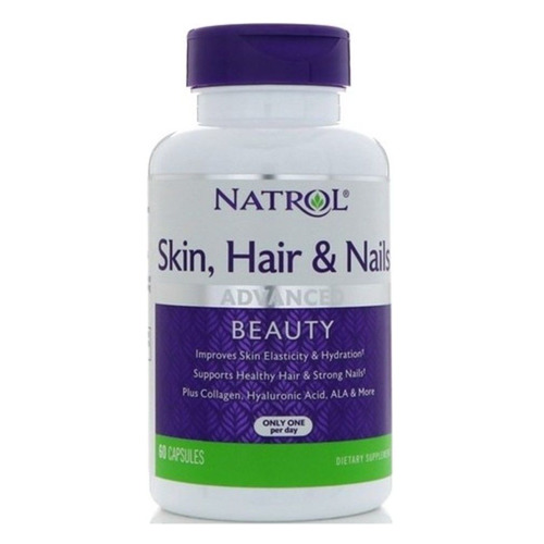 БАД NATROL Skin Hair and Nails, капсулы, 60шт [7140]