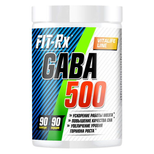 Аминокислотный комплекс FIT-RX Gaba 500, капсулы, 90шт [01155]
