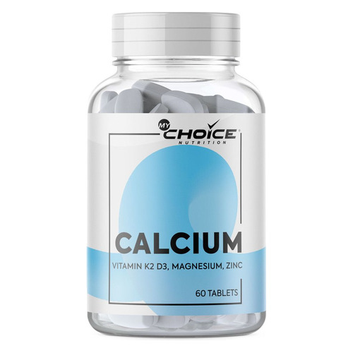 Витаминно-минеральный комплекс MYCHOICE NUTRITION VITAMIN K2 D3, MAGNESIUM, ZINC, таблетки, 90шт