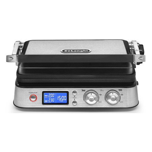Электрогриль DeLonghi CGH1012D.SP, серебристый и черный [179510008]