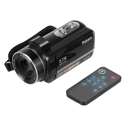 Видеокамера Rekam DVC-560, черный, Flash [2504000005]