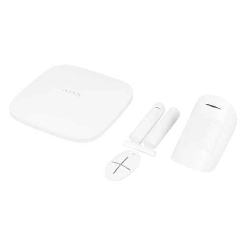 Комплект AJAX StarterKit Plus, безопасность и защита, белый [00-00112695]