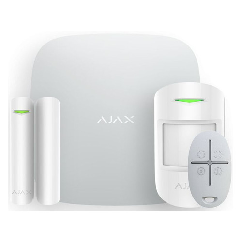 Комплект AJAX StarterKit, безопасность и защита, белый [00-00105515]