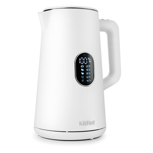 Чайник электрический KitFort KT-6115-1, 1800Вт, белый