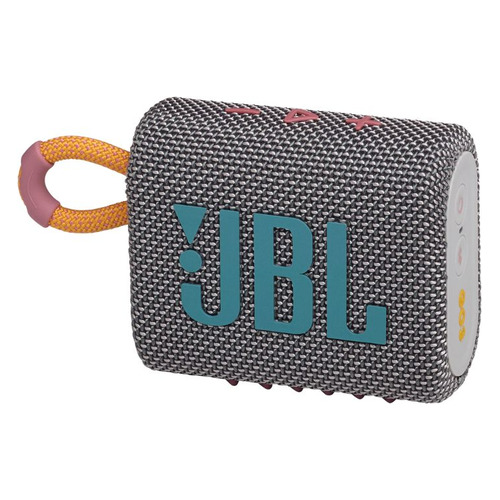 Портативная колонка JBL GO 3, 4.2Вт, серый [jblgo3gry]