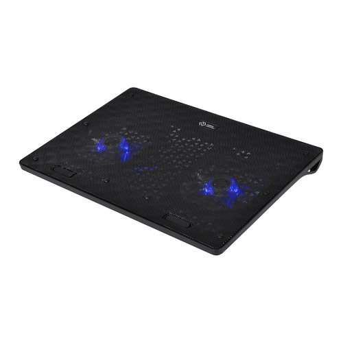 Подставка для ноутбука Digma D-NCP156-2, 15.6", 360х260х27 мм, 2хUSB, вентиляторы 2 х 120 мм, 650г, черный