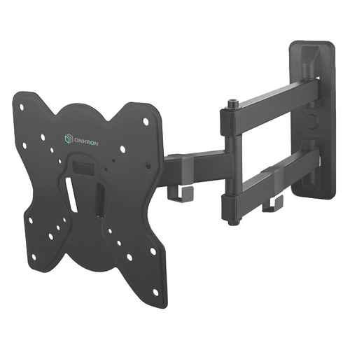 Кронштейн для телевизора ONKRON M4S, 17-43", настенный, поворот и наклон, черный