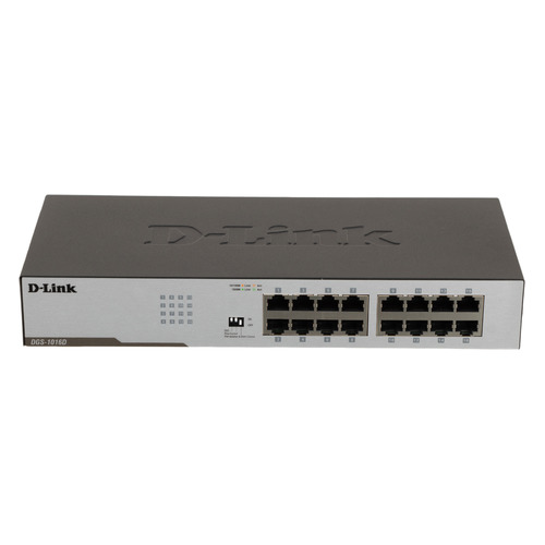 Коммутатор D-Link DGS-1016D/I 16G неуправляемый