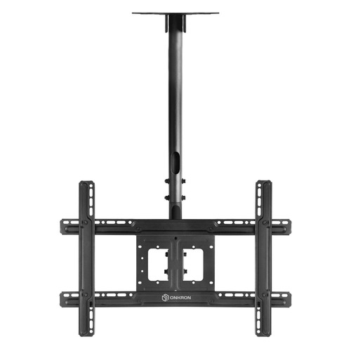 Кронштейн для телевизора ONKRON N1L, 32-80", потолочный, поворот и наклон, черный