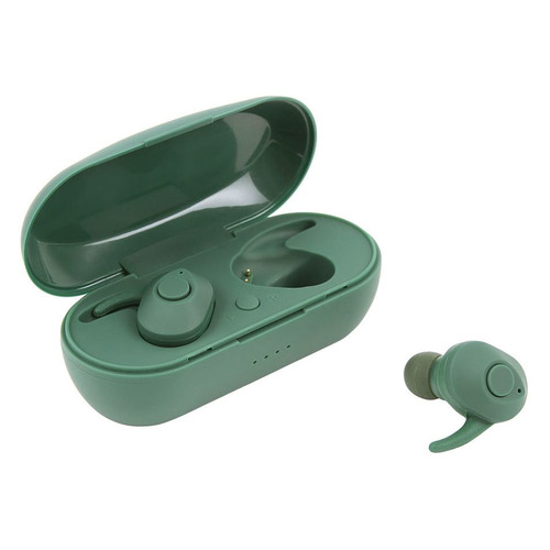 Гарнитура ROMBICA Mysound Shark, Bluetooth, вкладыши, зеленый [bt-h035]