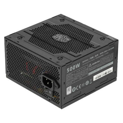 Блок питания Cooler Master Elite V4, 500Вт, 120мм, черный, retail [mpe-5001-acabn-eu]