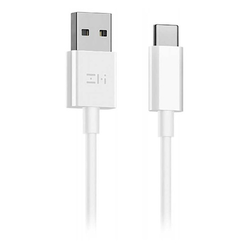 Кабель Xiaomi ZMI AL705, USB Type-C (m) - USB (m), 1м, 5A, белый