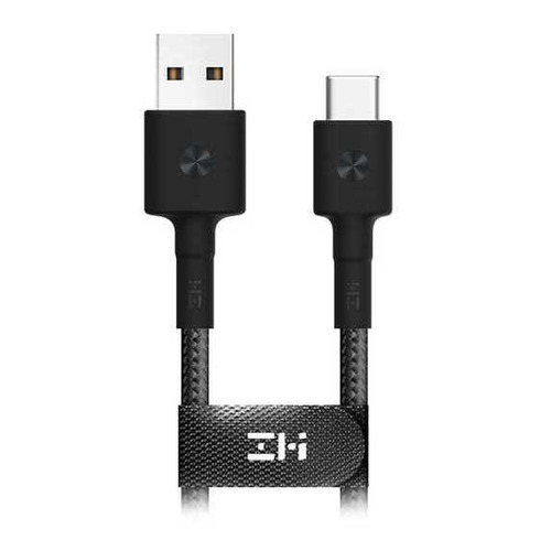 Кабель Xiaomi ZMI AL401, USB Type-C (m) - USB (m), 1м, в оплетке, черный