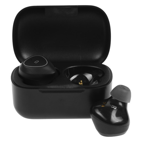 Гарнитура DENN TWS008, Bluetooth, вкладыши, черный