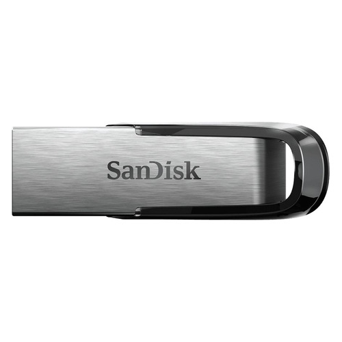 Флешка USB Sandisk Cruzer Ultra Flair 512ГБ, USB3.0, серебристый и черный [sdcz73-512g-g46]