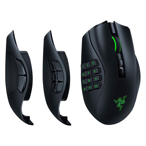 Мышь Razer Naga Pro, игровая, оптическая, беспроводная, черный [rz01-03420100-r3g1]