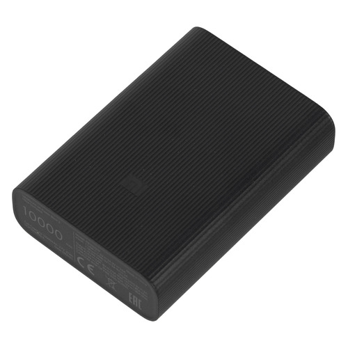 Внешний аккумулятор (Power Bank) Xiaomi Mi Power Bank 3 Ultra Compact, 10000мAч, черный [bhr4412gl]