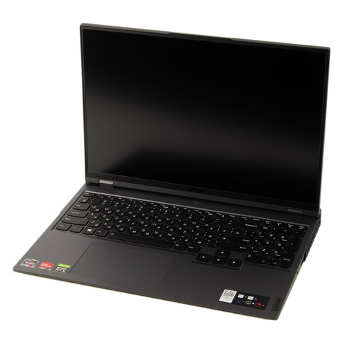 Ноутбук Lenovo Legion 5 Pro 16ACH6H, 16", IPS, AMD Ryzen 7 5800H 3.2ГГц, 16ГБ, 1ТБ SSD, NVIDIA GeForce RTX 3060 для ноутбуков - 6144 Мб, noOS, 82JQ000URK, серый