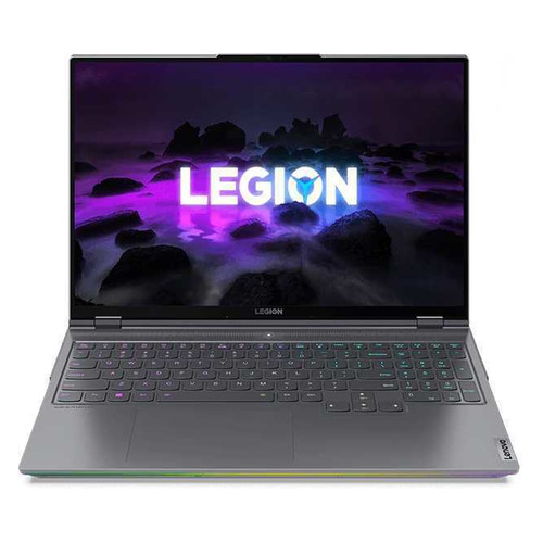 Ноутбук Lenovo Legion 7 16ACHg6, 16", IPS, AMD Ryzen 7 5800H 3.2ГГц, 32ГБ, 1ТБ SSD, NVIDIA GeForce RTX 3070 для ноутбуков - 8192 Мб, noOS, 82N6000JRK, темно-серый