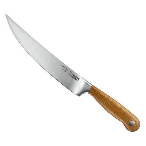 Нож кухонный TESCOMA 884822, филейный, для мяса, 150мм, заточка прямая, стальной, дерево/серебристый