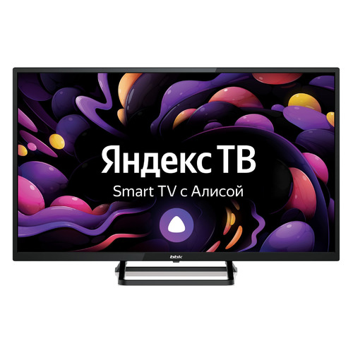 Телевизор BBK 32LEX-7272/TS2C, Яндекс.ТВ, 32", HD READY, черный