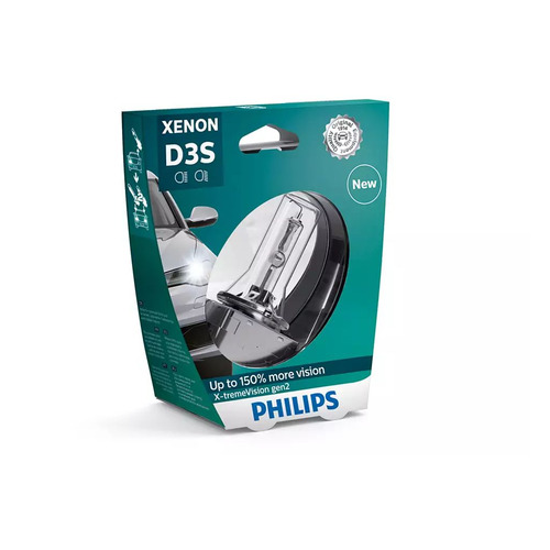 Лампа автомобильная ксеноновая Philips 42403XV2S1, D3S, 42В, 35Вт, 4800К, 1шт