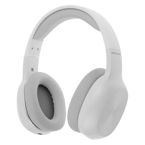 Гарнитура Edifier W800BT Plus, 3.5 мм/Bluetooth, накладные, белый