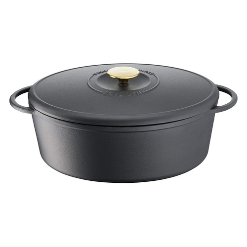 Кастрюля Tefal Heritage E2230604, 7.2л, с крышкой, черный [2100112464]