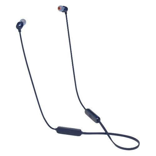 Гарнитура JBL Tune 115BT, Bluetooth, вкладыши, синий [jblt115btblu]