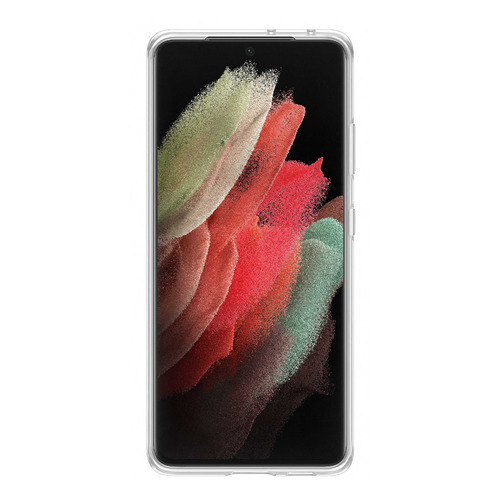 Чехол (клип-кейс) Samsung Clear Cover, для Samsung Galaxy S21 Ultra, прозрачный [ef-qg998ttegru]