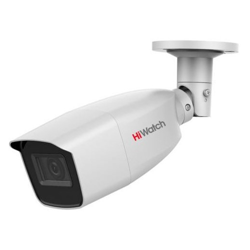 Камера видеонаблюдения аналоговая HIWATCH DS-T206(B), 1080p, 2.8 - 12 мм, белый [ds-t206(b) (2.8-12 mm)]