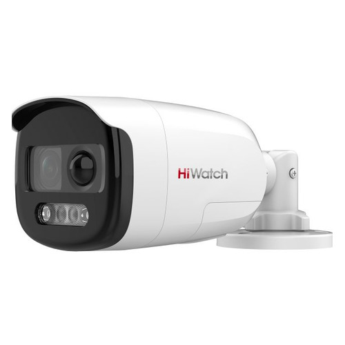 Камера видеонаблюдения аналоговая HIWATCH DS-T210X, 1080p, 2.8 мм, белый [ds-t210x (2.8 mm)]