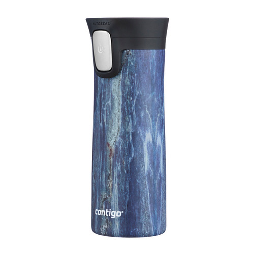 Термокружка CONTIGO Pinnacle Couture, 0.42л, синий [2106511]