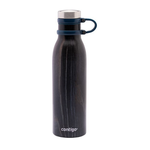 Термос-бутылка CONTIGO Matterhorn Couture, 0.59л, черный/ синий [2104550]