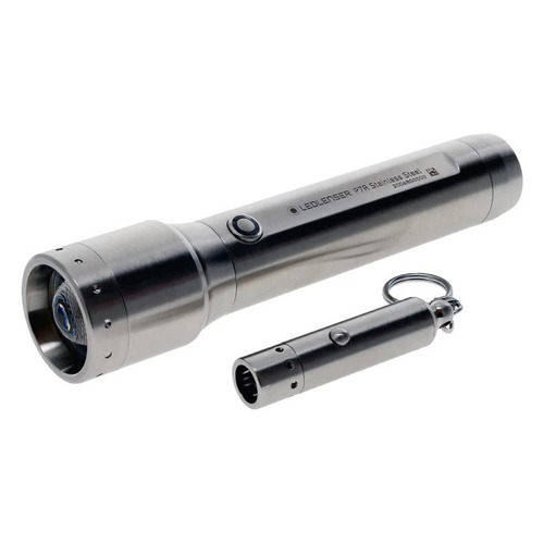 Ручной фонарь LED Lenser P7R Core/V8, серебристый [502466]